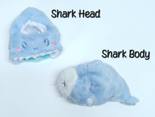 SHARK OUTFIT for Labubu Dolls - Cute Labubu Accessory- Labubu Outfits - Shark Costume