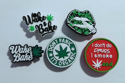 Adult - Weed Shoe Charms (Post 1/2)