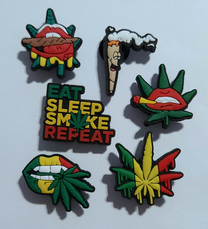 Adult - Weed Shoe Charms (Post 1/2)