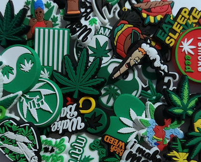 Adult - Weed Shoe Charms (Post 1/2)