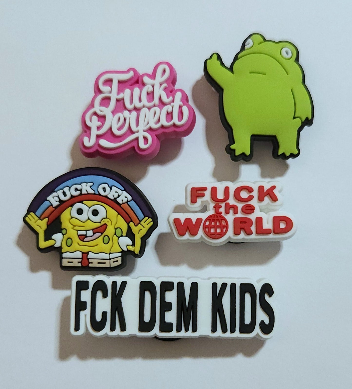 Adult - Censored Shoe Charms