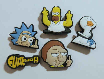 Adult - Censored Shoe Charms